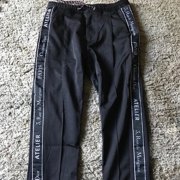 christian dior track pants